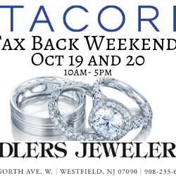 Tacori Tax Back Weekend at Adlers October 19 and 20