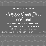 Holday Trunk Show November 16 and 17