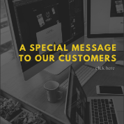 A SPECIAL MESSAGE TO OUR CUSTOMERS