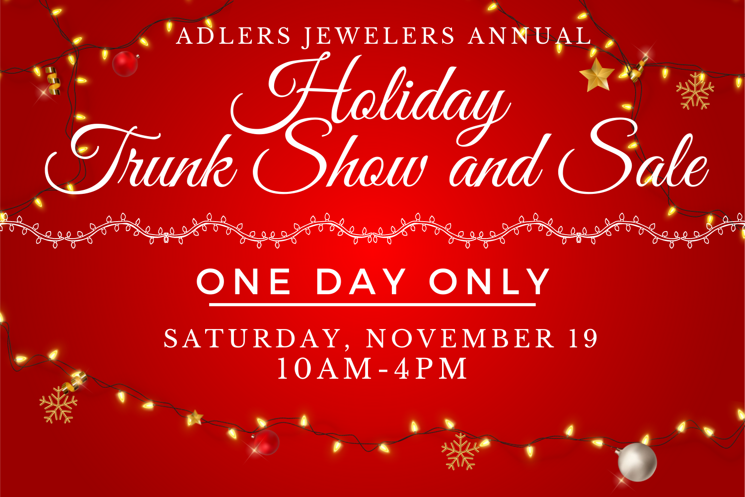 Annual Holiday Trunk Show