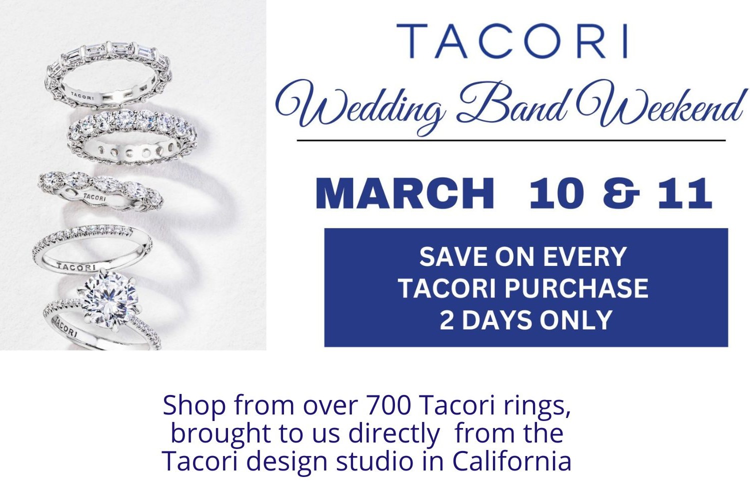 Tacori Wedding Weekend Takeover at Adlers Jewelers