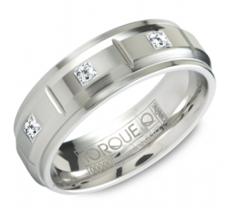 Torque cobalt wedding band