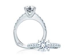A.JAFFE  Engagement Ring MES667B-48