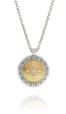 ADEL CHEFRIDI SEEDS OF HARMONY DIAMOND PENDANT