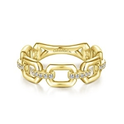 GABRIEL AND CO FASHION CHAIN LINK STACKABLE BAND