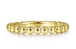 BEADED  STACKING RING