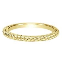 GABRIEL AND CO FASHION TWISTED ROPE STACKABLE BAND