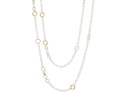 GURHAN SILVER CIRCLE NECKLACE