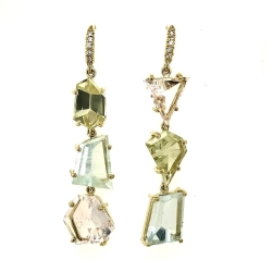 MULTI GEM EARRINGS