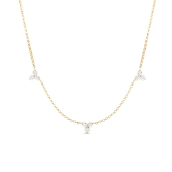 3 STATION DIAMOND NECKLACE