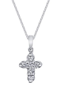 DIAMOND CROSS PENDANT