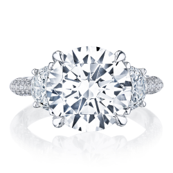 Tacori FOUNDERS Engagement Ring HT 2691 RD 9.5