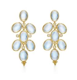 TEMPLE ST CLAIR ROYAL BLUE MOONSTONE DROP EARRINGS