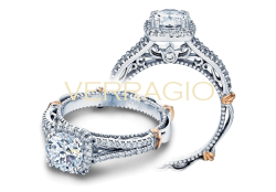 Verragio PARISIAN Engagement Ring D-107CU-0-GOLD