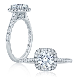 A.JAFFE  Engagement Ring MES667B-48