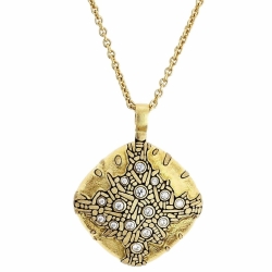 ALEX SEPKUS CUSHION DIAMOND PENDANT