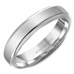 Bleu Royale  Wedding Band RYL-076W5