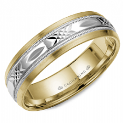 CrownRing  Wedding Band WB-7000