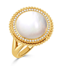 Doves by Doron Paloma Justinian Ring R11088WMP