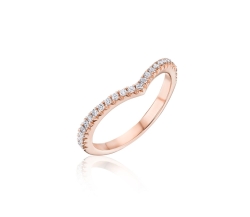 Henri Daussi  Wedding Band R58-2HB-24