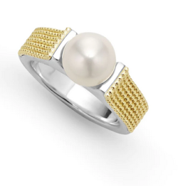 Lagos Luna Pearl Lux Ring 02-80780-M7