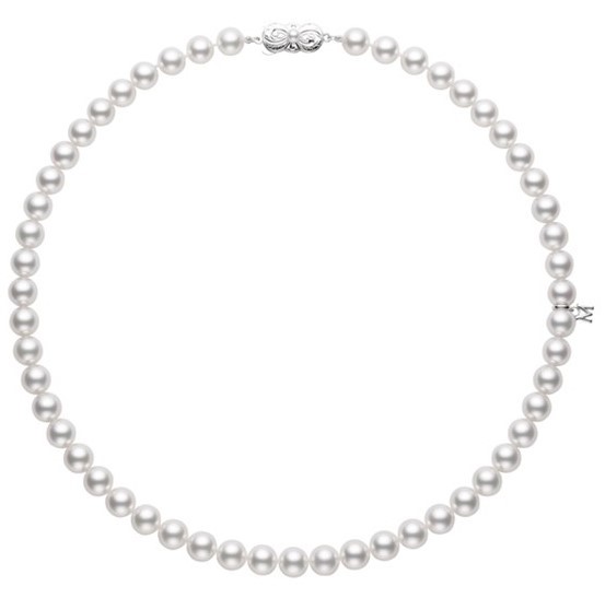 Shop the Mikimoto Necklace U 65116Y Adlers Jewelers