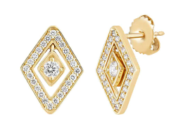 ROBERTO COIN DIAMANTE DIAMOND EARRINGS