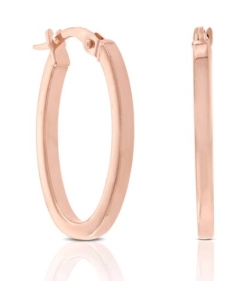 ROBERTO COIN PETITE PERFECT HOOP EARRINGS