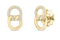 ROBERTO COIN CIALOMA DIAMOND EARRINGS