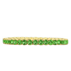 SPARK Tsavorite Stacking Eternity Band