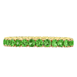 SPARK TSAVORITE ETERNITY STACKING BAND