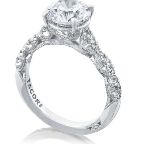 Shop the TACORI Engagement Ring HT 2558 RD 7.5 W Adlers Jewelers