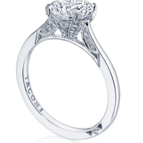 Shop the TACORI Engagement Ring 2678 RD 8 W Adlers Jewelers