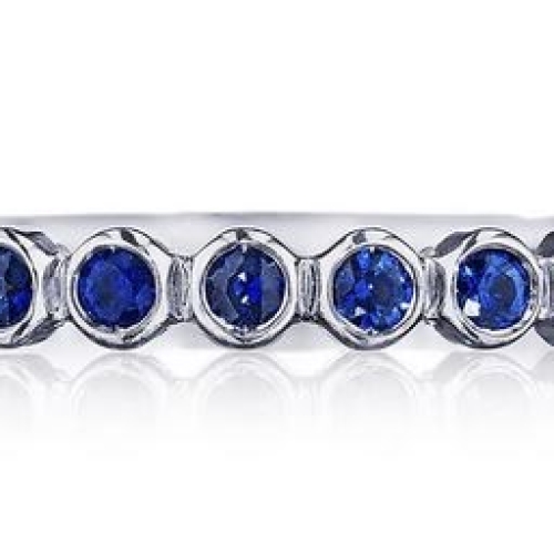 Tacori sapphire eternity band new arrivals