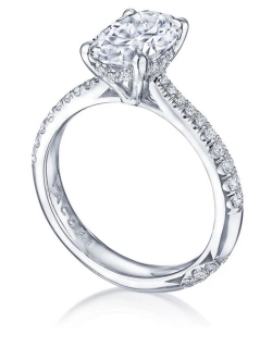 TACORI PETITE CRESCENT Engagement Ring HT2547OV8.5X6.5W