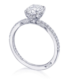 TACORI DANTELA Engagement Ring 2663 OV 8X6 W