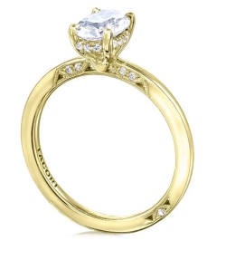 TACORI SIMPLY TACORI Engagement Ring 2659 EC 7.5X5.5 W