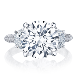 TACORI FOUNDERS Engagement Ring HT 2691 RD 9.5