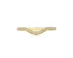 TACORI SCULPTED CRESCENT Engagement Ring 46-2 RD 7 W