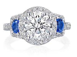 TACORI Royal T Engagement Ring HT 2679 RD 8 BS