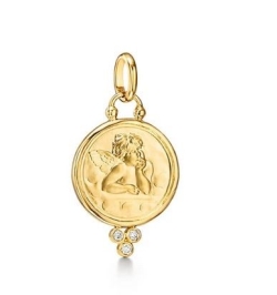 TEMPLE ST CLAIR ANGEL DIAMOND PENDANT