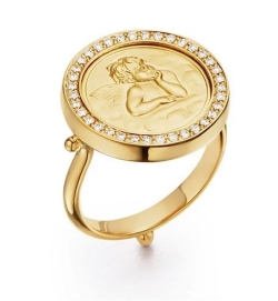 TEMPLE ST CLAIR DIAMOND ANGEL RING