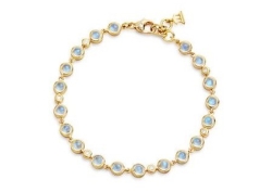 TEMPLE ST CLAIR ROYAL BLUE MOONSTONE AND DIAMOND BRACELET