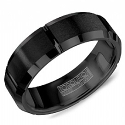 Torque  Wedding Band TU-0001-BLK