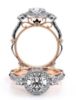 Verragio Parisian Engagement Ring D-122R/SIZBAR