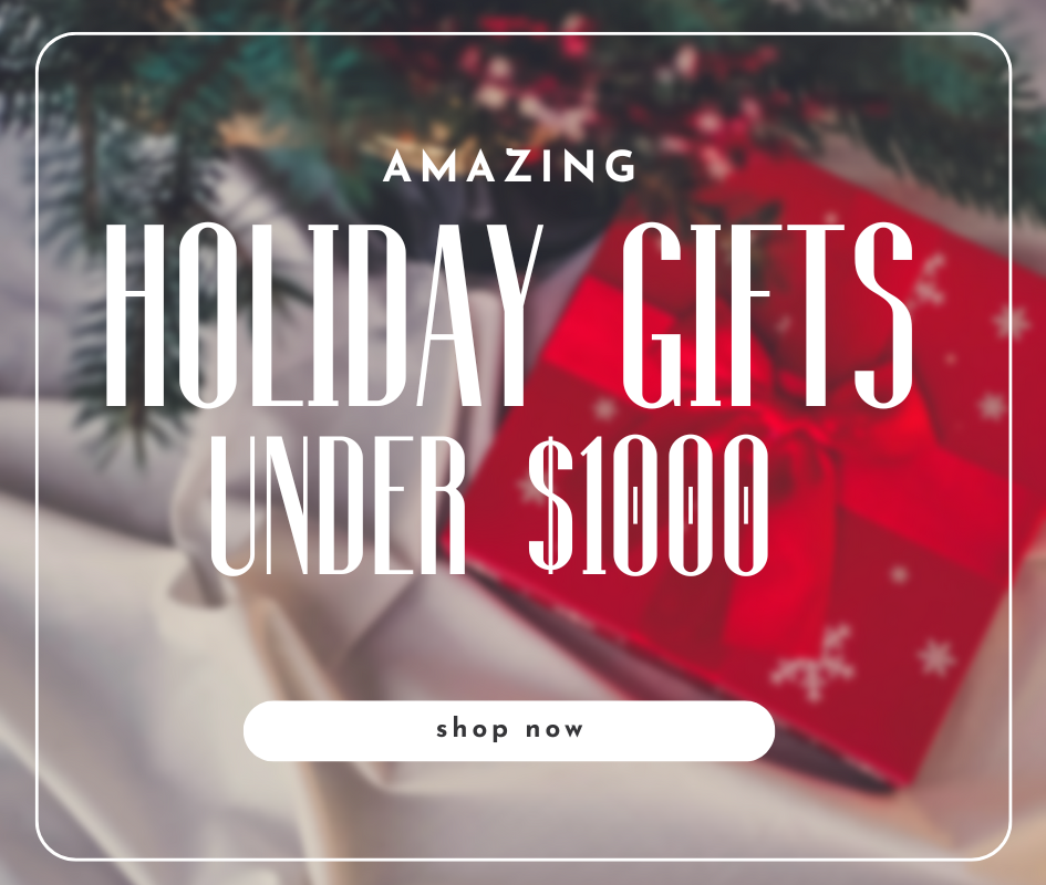 Holiday gifts under $1000